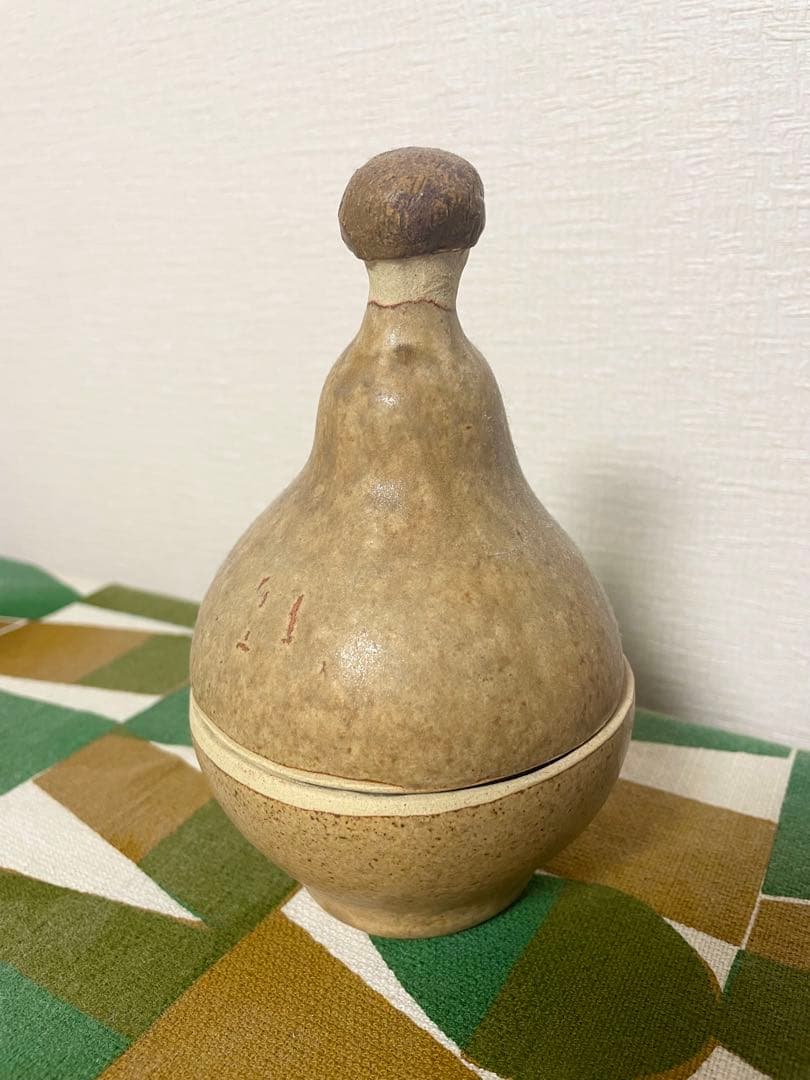 今井律湖さん　人ポット　蓋物　今井律子さん