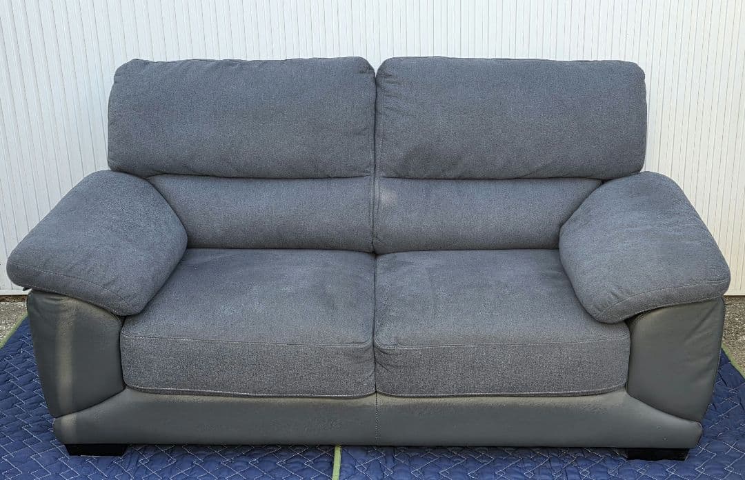 自社配送or直接引取 NITORI『2P SOFA WALL2 GY』ソファ