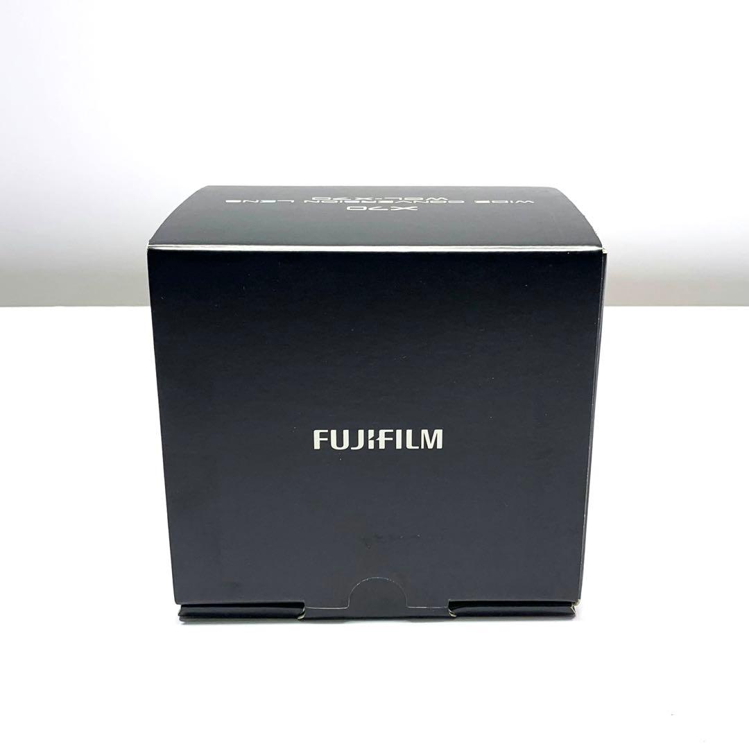 【ほぼ新品】富士フイルム WCL-X70B X70用ワイドコンバージョンレンズ