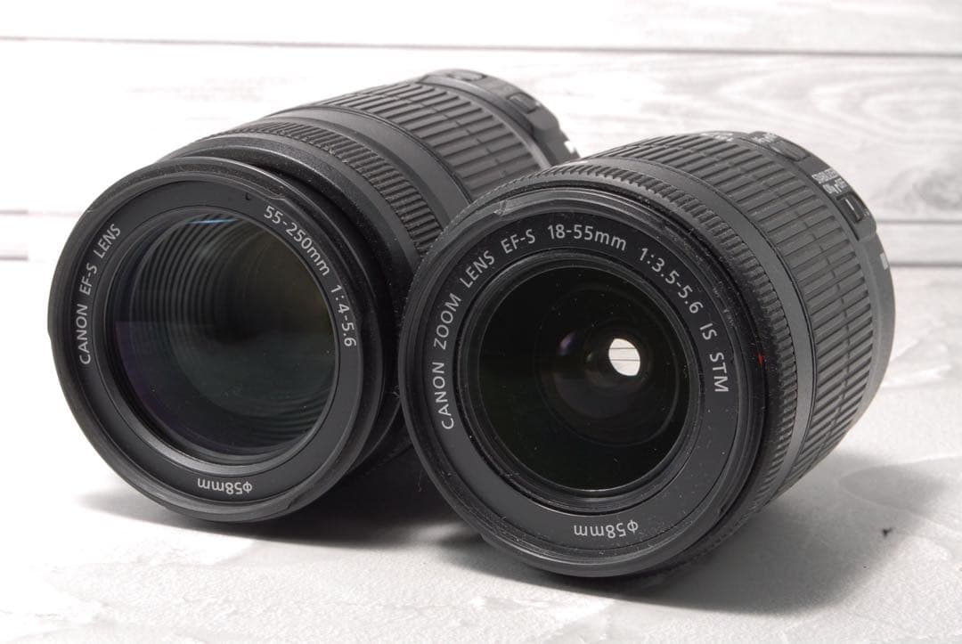 Canon EOS 70D ダブルレンズキット Wi-Fi搭載 スマホ転送OK