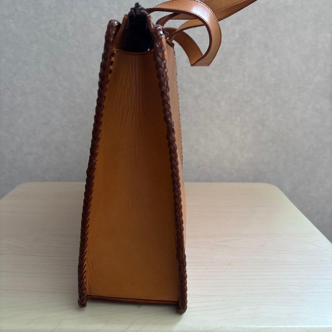 レザークラフトバック　ハンドメード