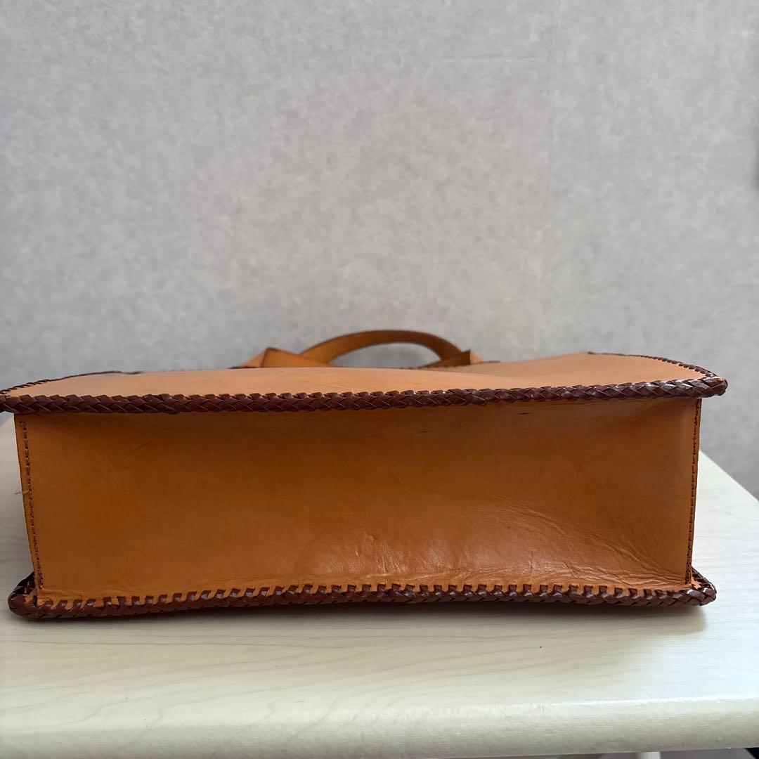 レザークラフトバック　ハンドメード