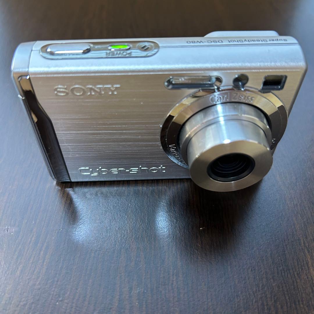 ソニー　SONY Cyber-Shot DSC-W80 シルバー
