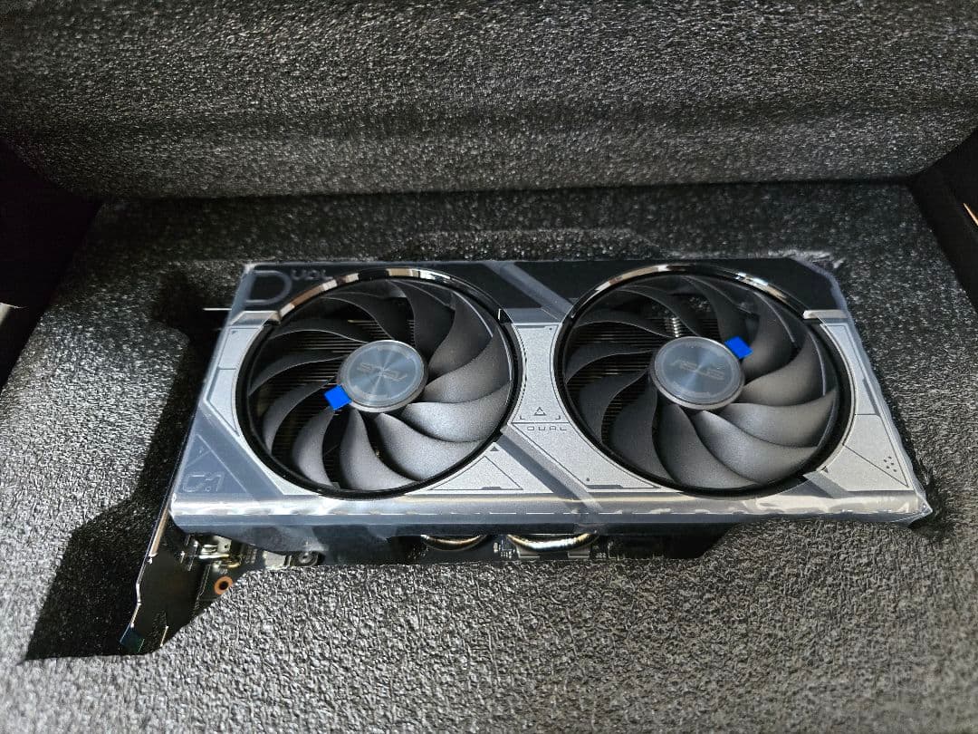 ASUS DUAL RTX 5060 Ti 16GB レシート画像あり