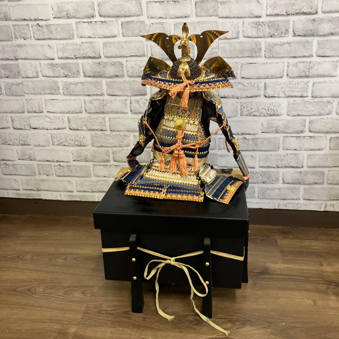 C-1【高級】五月人形 大鎧飾り 兜 鎧兜 武具 端午の節句 伝統工芸品
