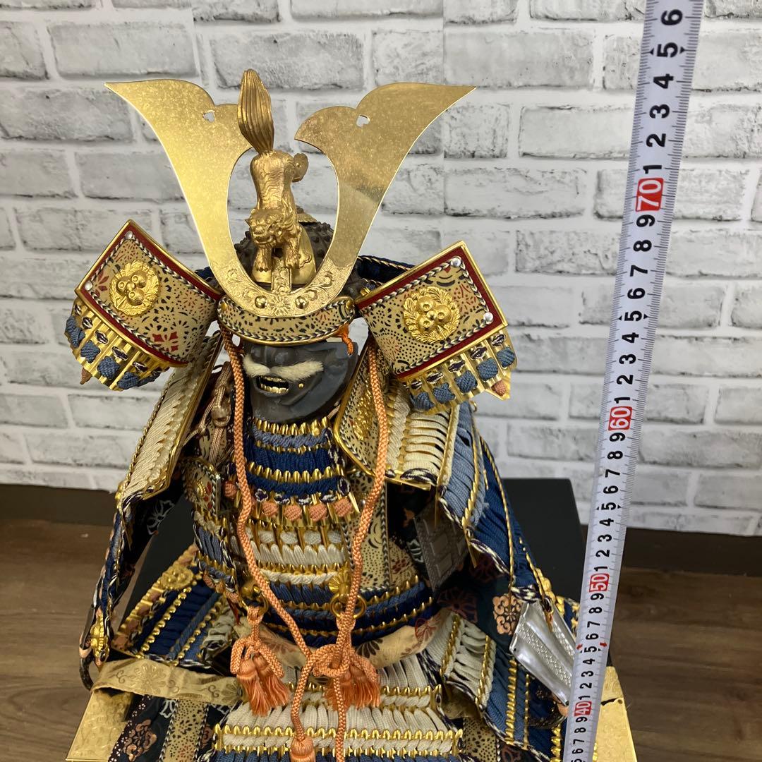 C-1【高級】五月人形 大鎧飾り 兜 鎧兜 武具 端午の節句 伝統工芸品