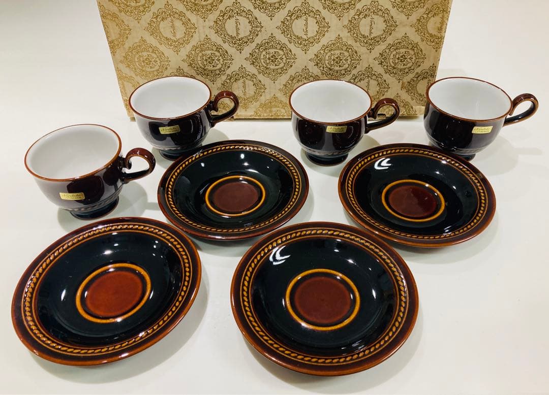 Noritake ストーンウェア製　コーヒーカップ　4組