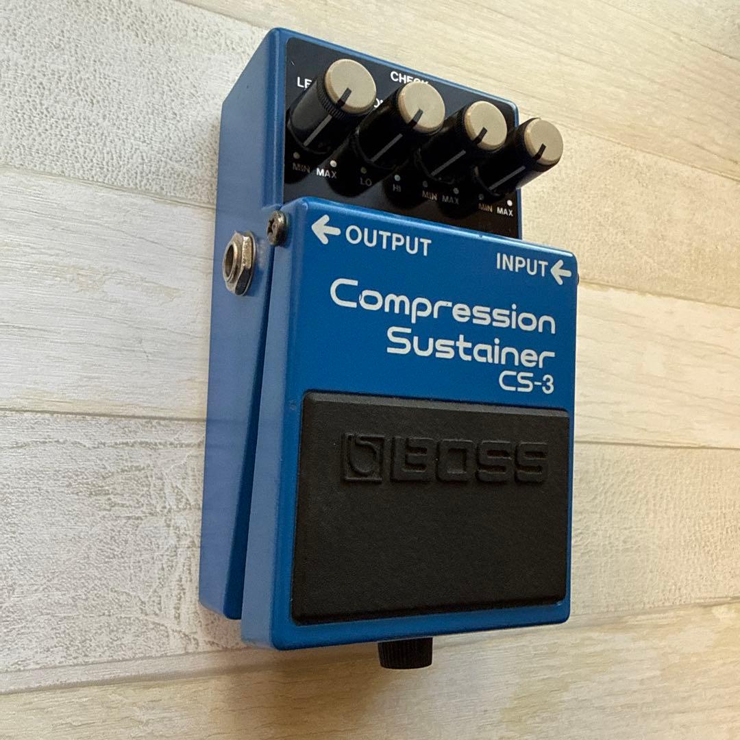 【動作品】BOSS Compression Sustainer CS-3