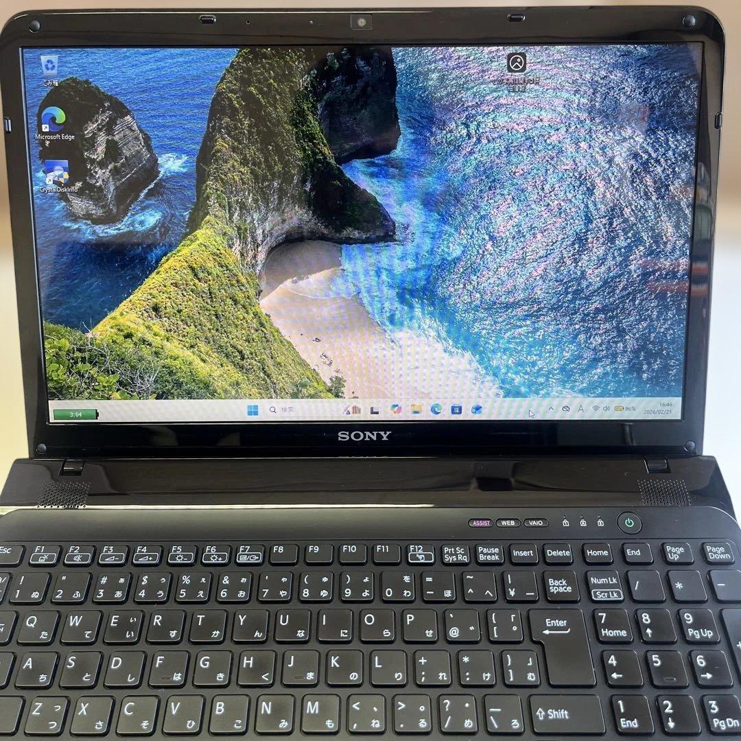 ☆格安超美品win11☆Office2024☆15.5型ワイド☆120GBSSD