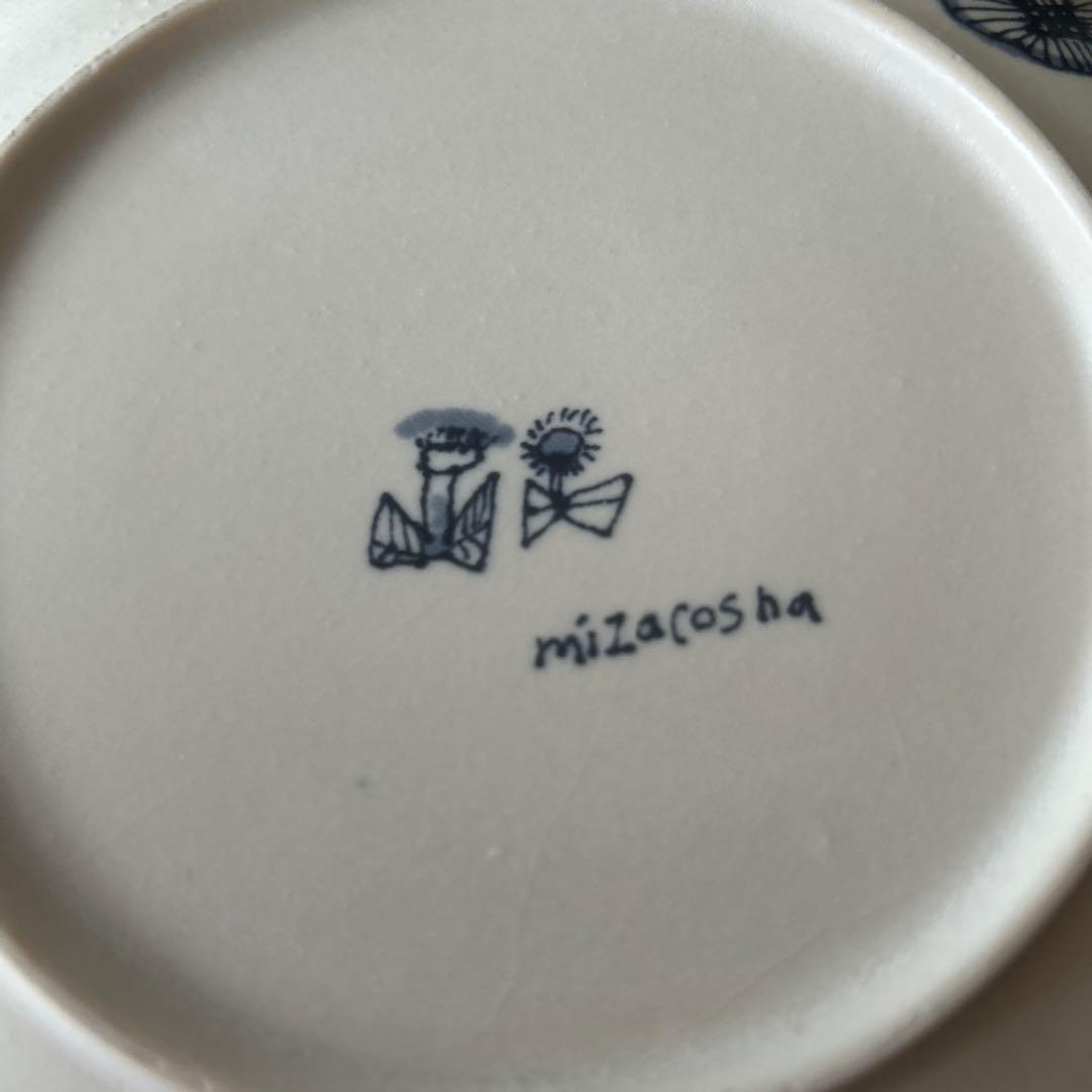 作家　陶芸作家　ミシャコシャ　mizacosha 半磁器プレート　猫　完売品