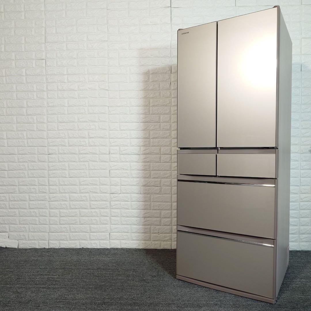 HITACHI 日立 冷蔵庫 R-HW60K(XN) 602L 大容量 A084