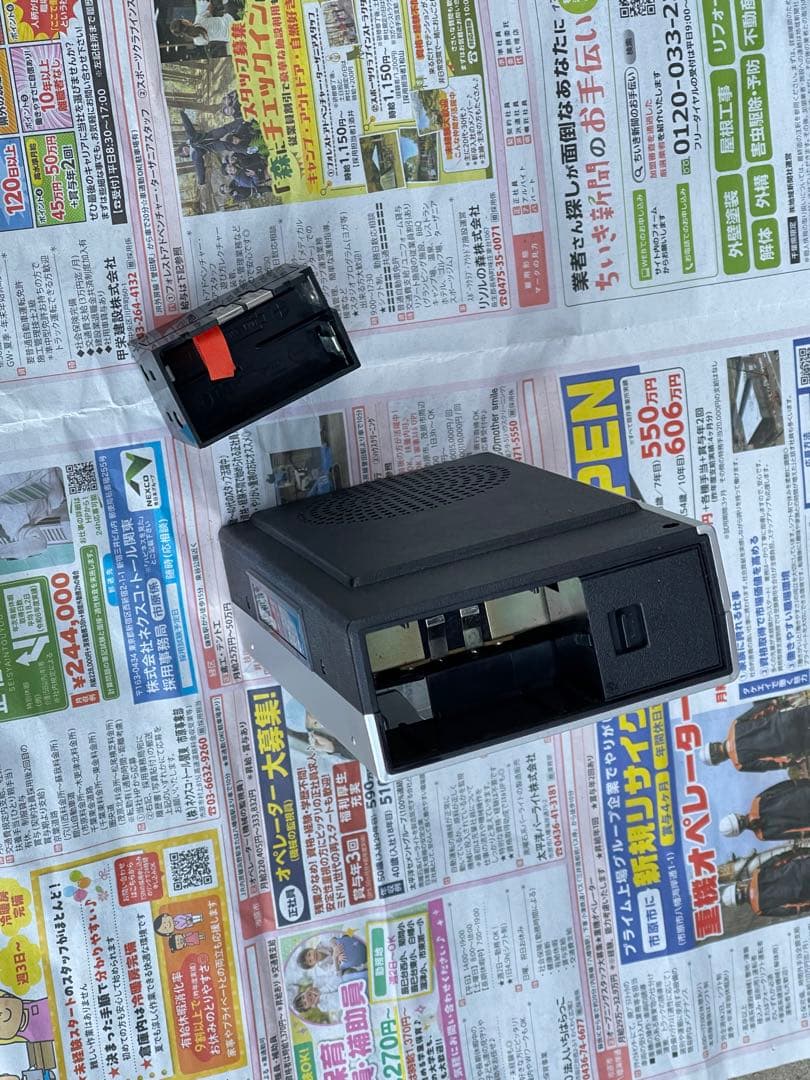 PANASONIC カセットプレーヤー シルバー