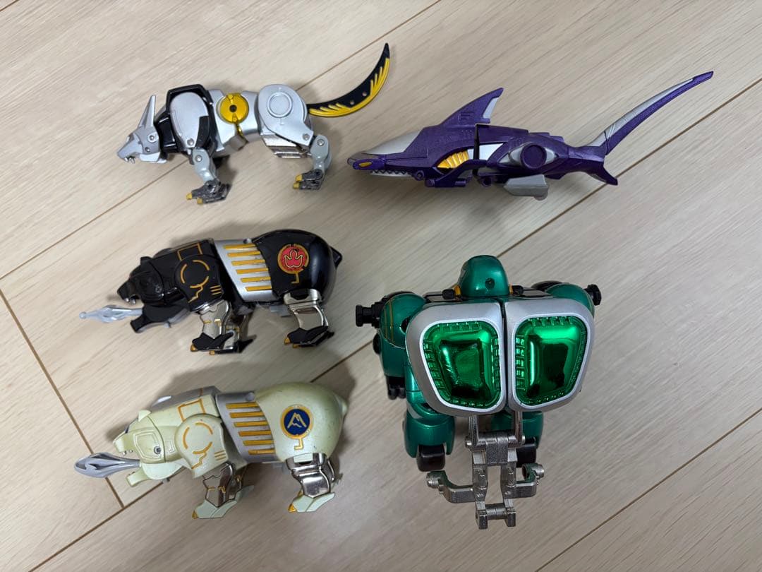 百獣戦隊ガオレンジャー まとめ売り DX超合金 ガオアニマル