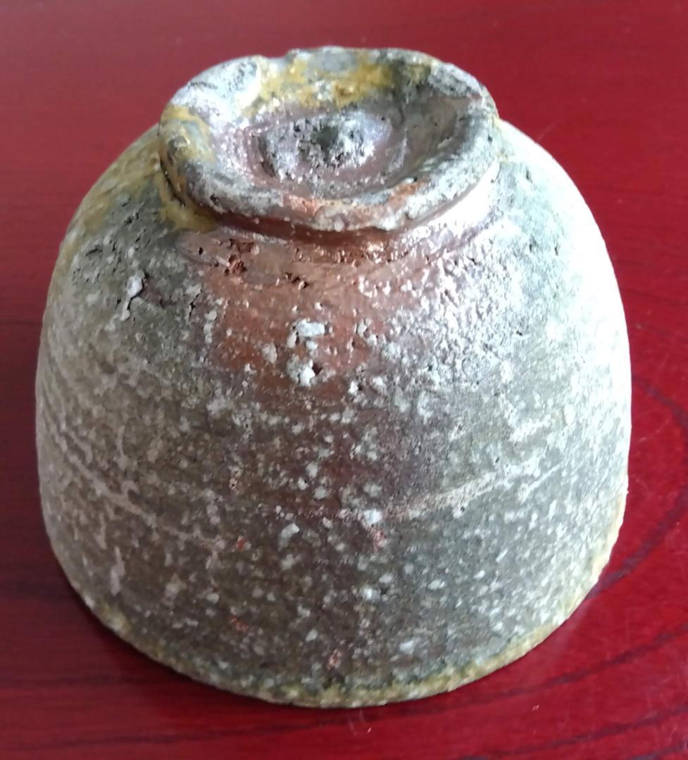 塩越窯　白越不朝　塩越窯 自然灰釉の究極美が迸る逸品灰釉美茶碗　No:2