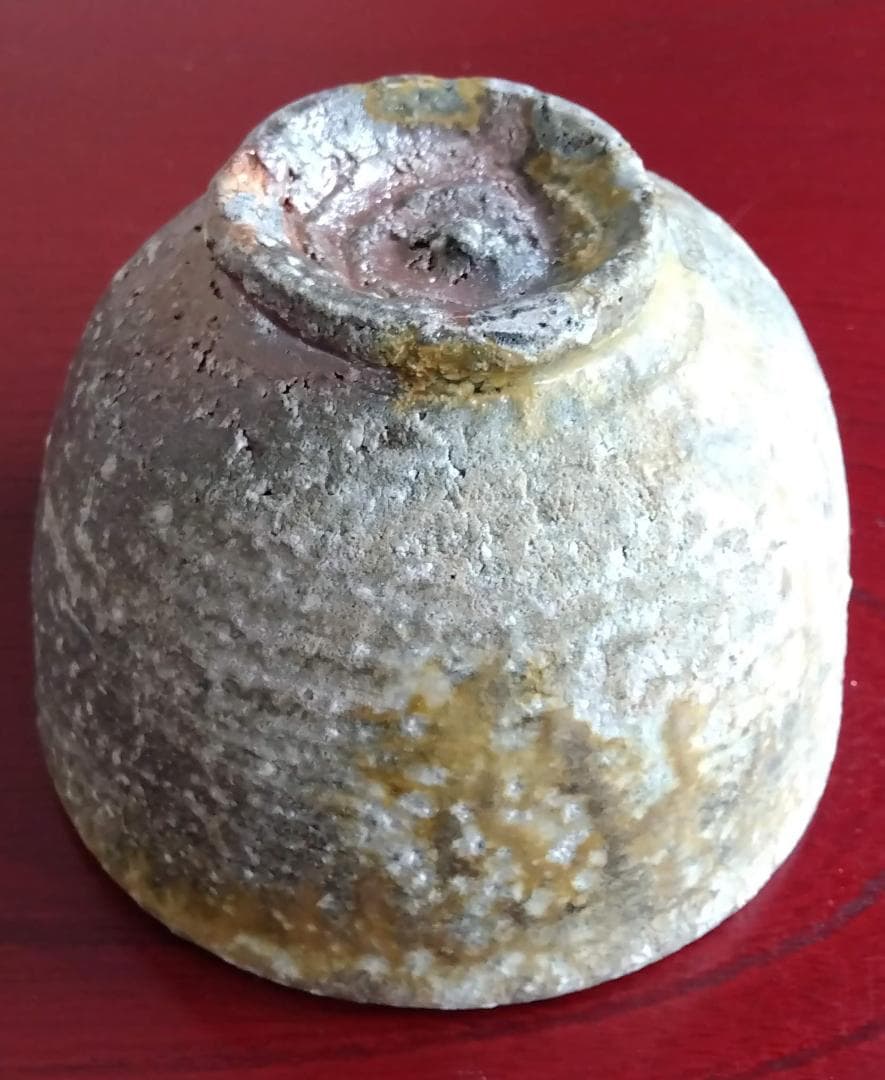 塩越窯　白越不朝　塩越窯 自然灰釉の究極美が迸る逸品灰釉美茶碗　No:2