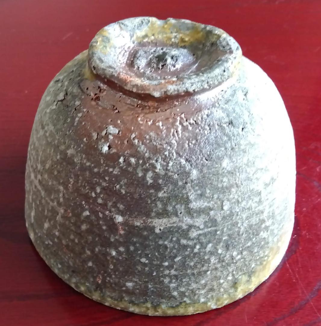 塩越窯　白越不朝　塩越窯 自然灰釉の究極美が迸る逸品灰釉美茶碗　No:2