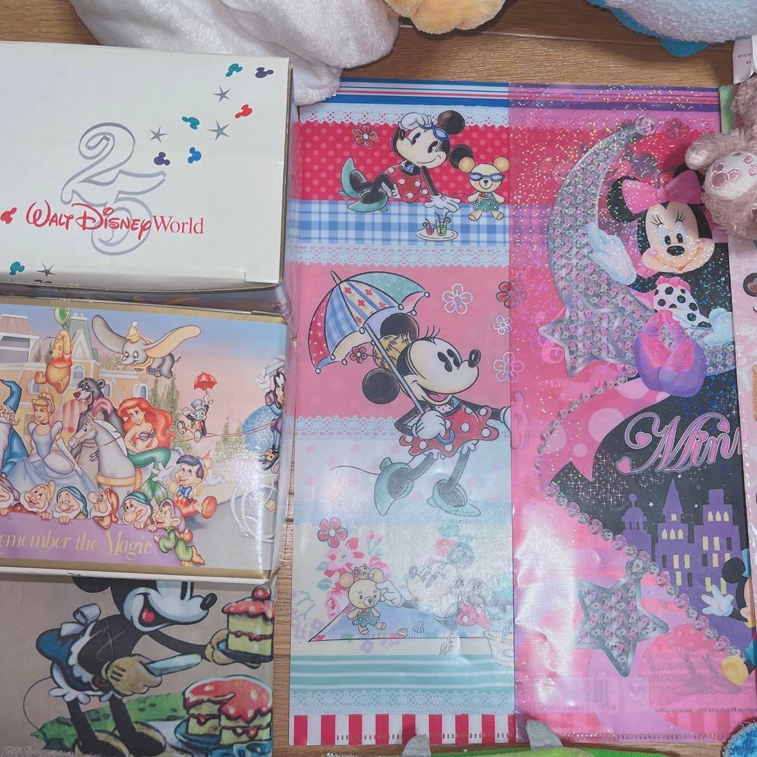 激レア　当時品　ディズニー　ぬいぐるみ　クリアファイル　タオル　等　まとめ売り