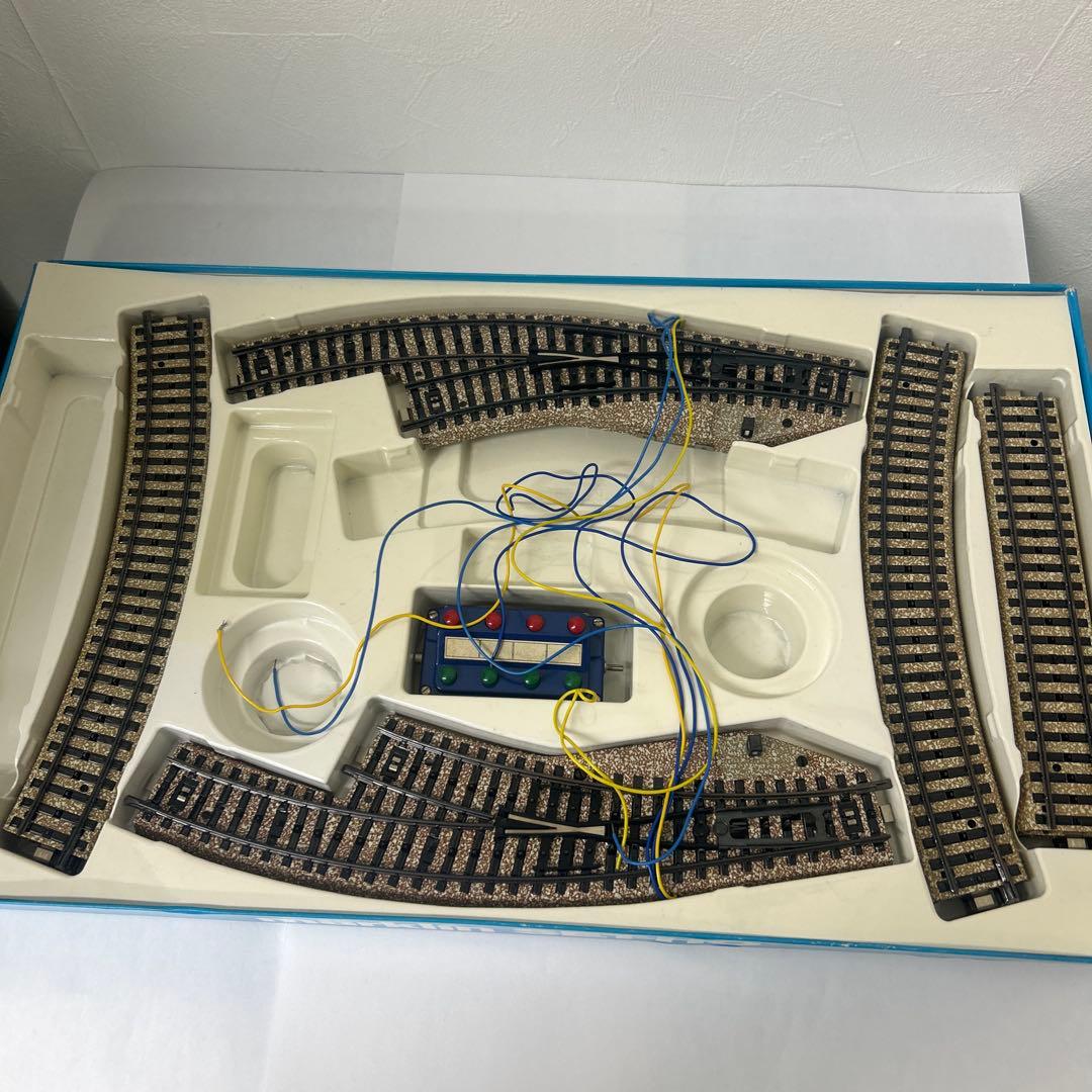 鉄道模型　　HOゲージ　２両編成セット、線路