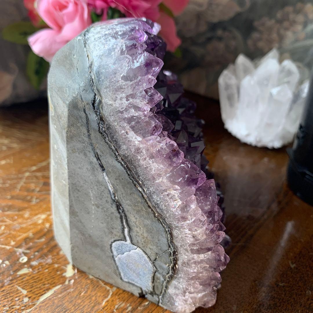 アメジストドーム/アメジストクラスター1.5kg 美結晶！！セール限界価格！