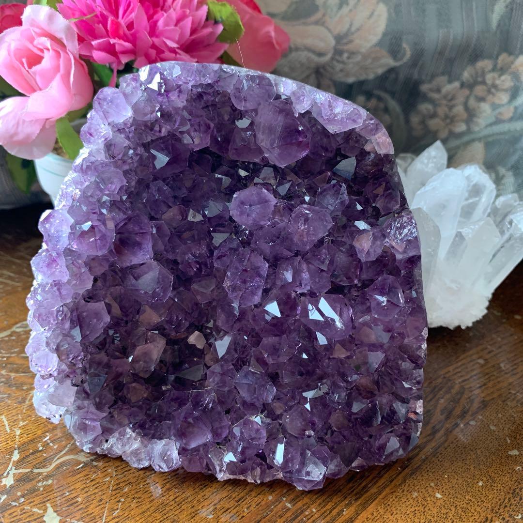 アメジストドーム/アメジストクラスター1.5kg 美結晶！！セール限界価格！