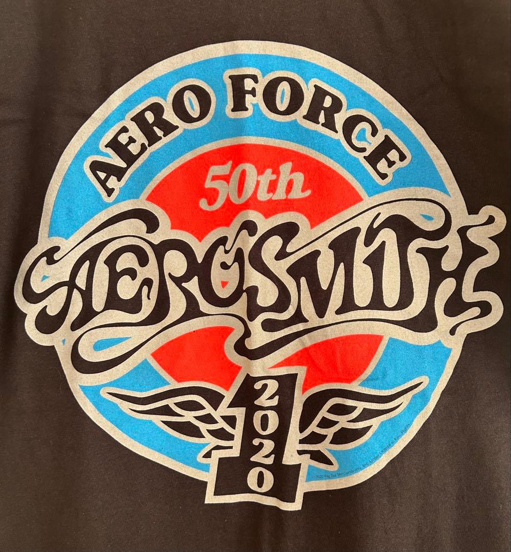 新品未使用★エアロスミス 50周年 エアロ フォース ワン Tシャツ 2020