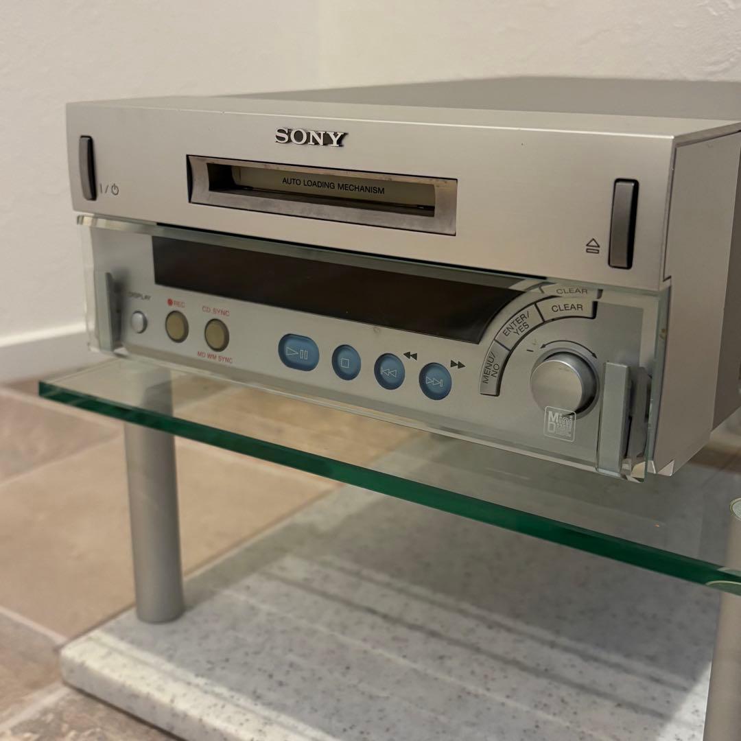 【希少】ソニー JMD-7 コンポ MD プレーヤー　MDS-SD1 SONY