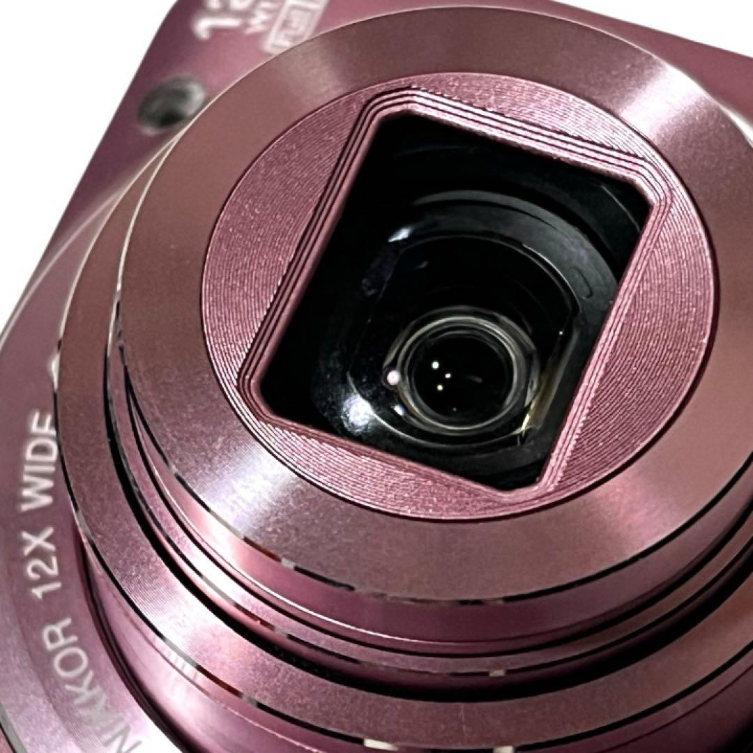 Nikon COOLPIX S6800 Wi-Fi コンデジ 充電器付 ピンク