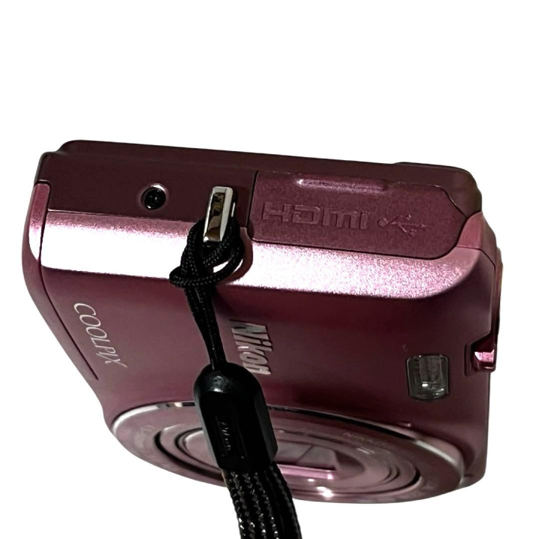 Nikon COOLPIX S6800 Wi-Fi コンデジ 充電器付 ピンク