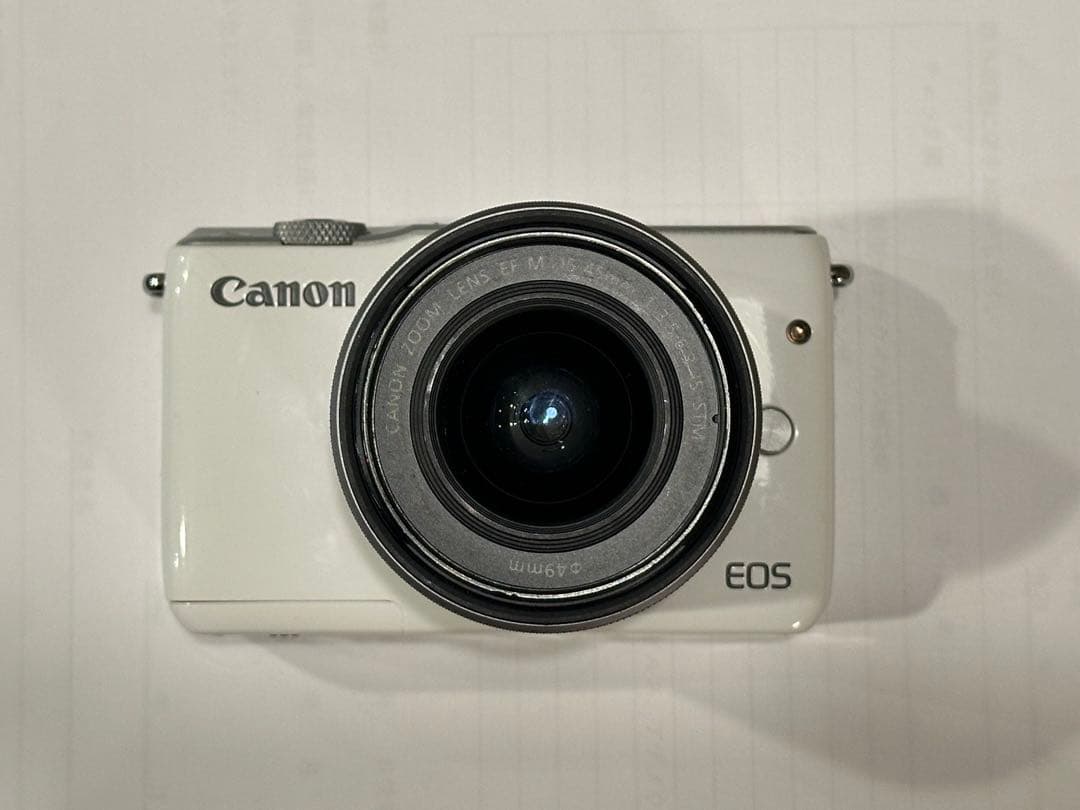 Canon EOS M10 ホワイト ミラーレス一眼