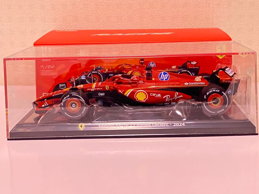 burago フェラーリ SF-24 シャルル・ルクレール 1/24