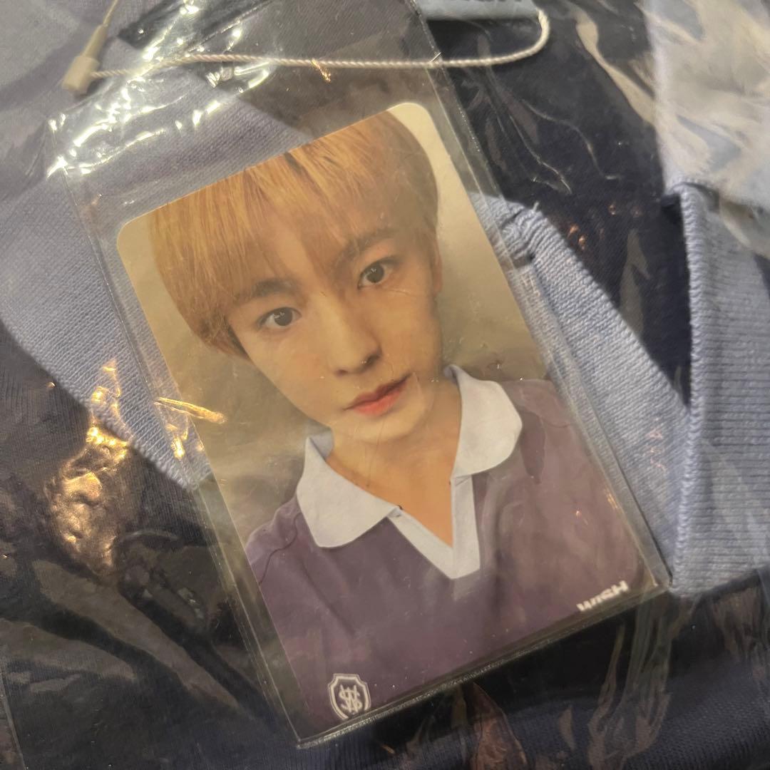 NCT WISH SCHOOL フォトカード ユニフォーム スローガン ユウシ