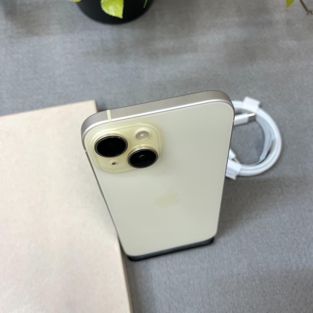 iPhone 15 512GB イエロー 国内版 SIMフリー送料無料