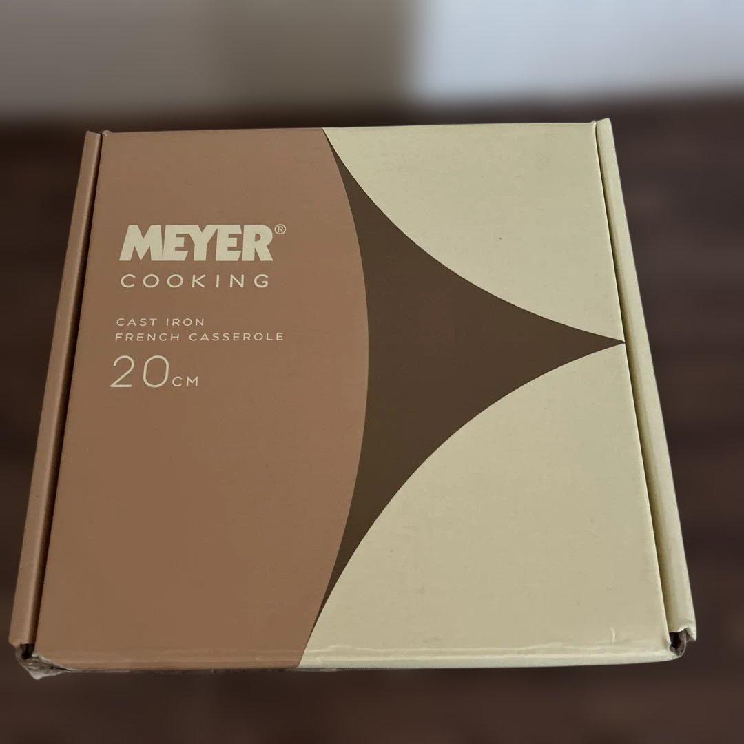 マイヤー フレンチキャセロール 20㎝ 取説付き