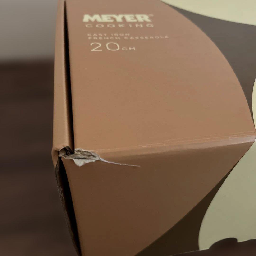 マイヤー フレンチキャセロール 20㎝ 取説付き