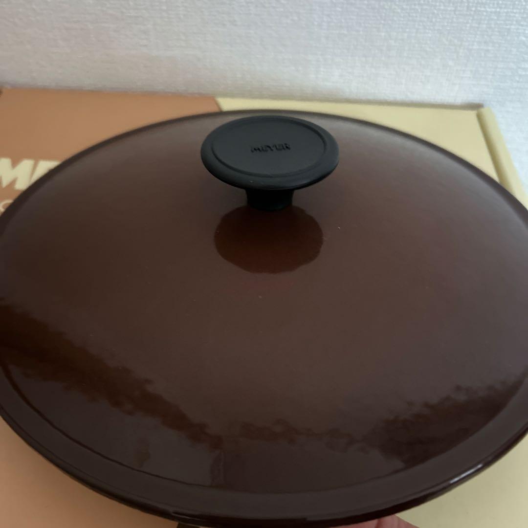マイヤー フレンチキャセロール 20㎝ 取説付き