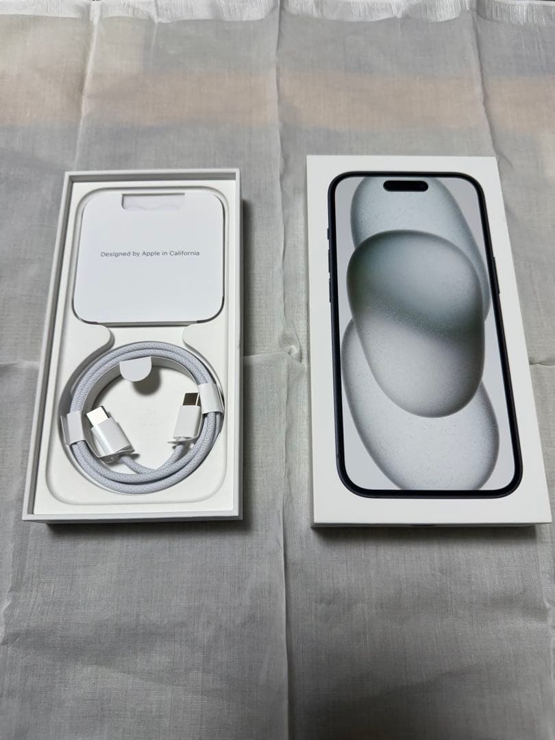 【美品】iPhone15 ブラック 128GB SIMフリー バッテリー85%