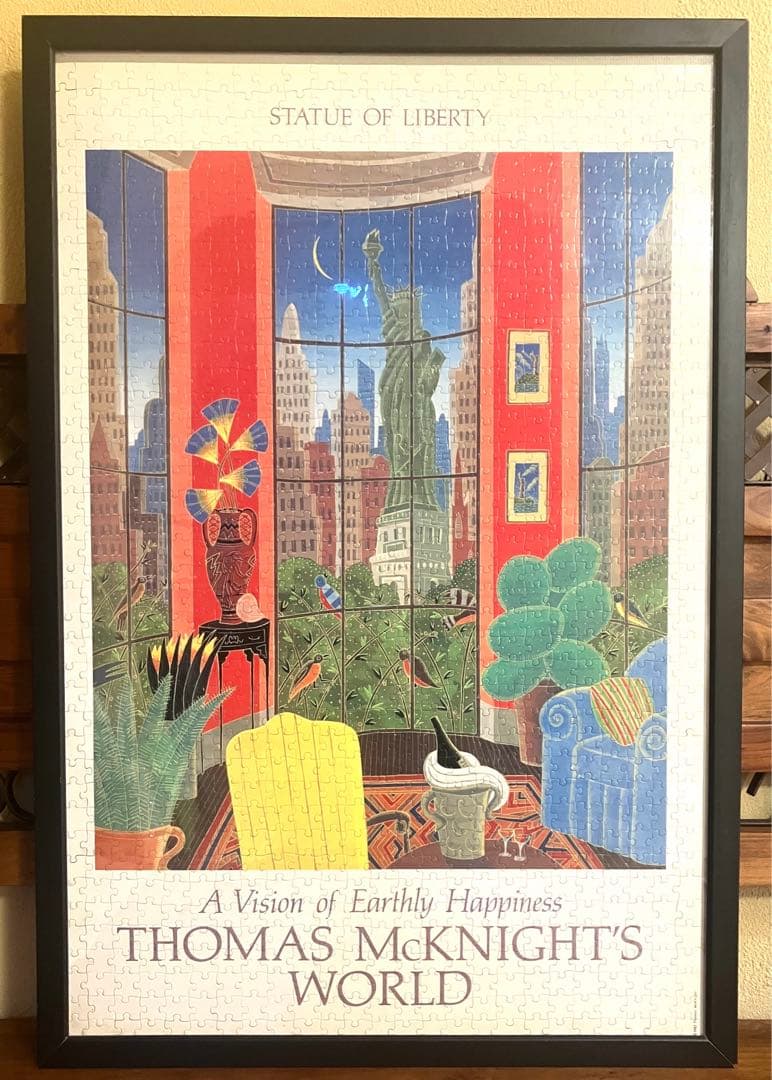 トーマス・マックナイト★自由の女神　　大型ジグソーパズル（完成品）