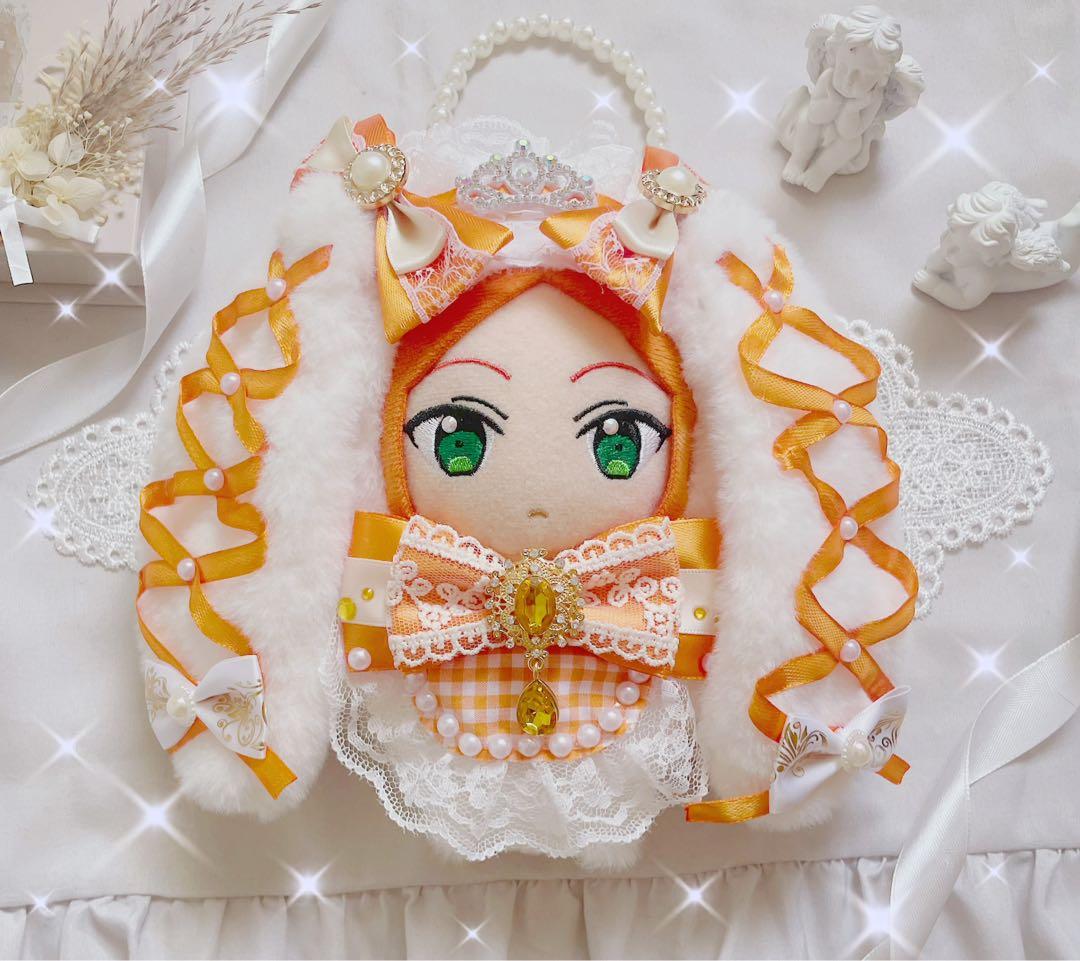 NO.194 オレンジ×スタイ 白ウサギ あんスタ 新衣装 ぬい服 16cm