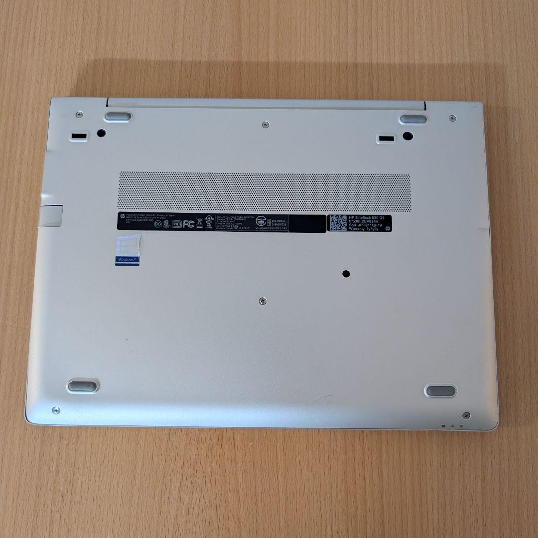 【ジャンク】HP EliteBook 830 G5 メモリ16GB
