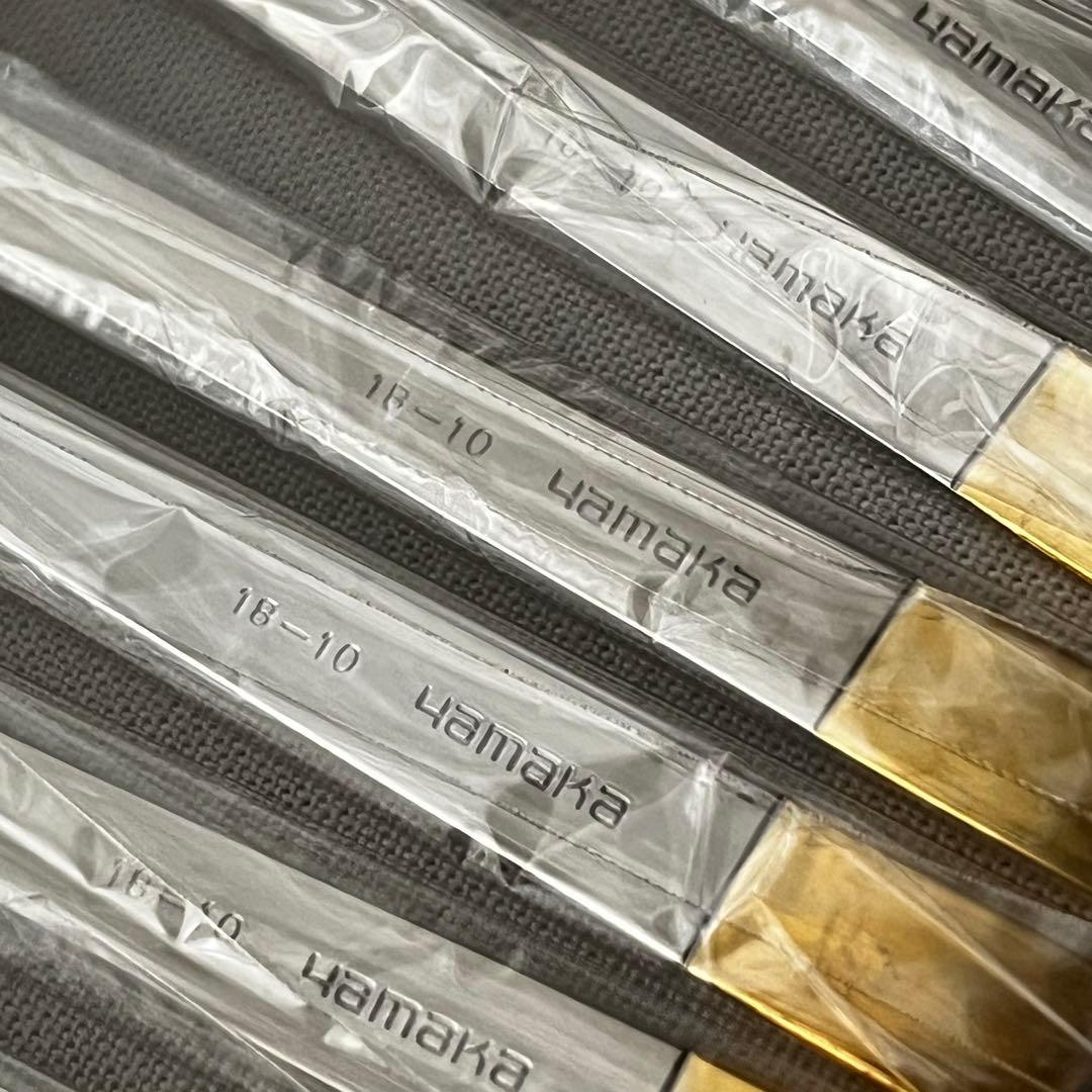 イヴサンローラン YSL カトラリー フォーク デザートピックセット 5本