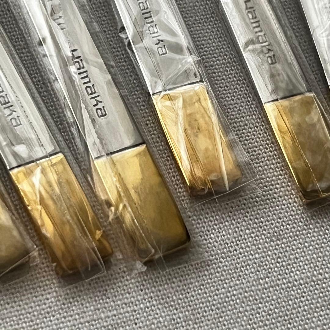 イヴサンローラン YSL カトラリー フォーク デザートピックセット 5本