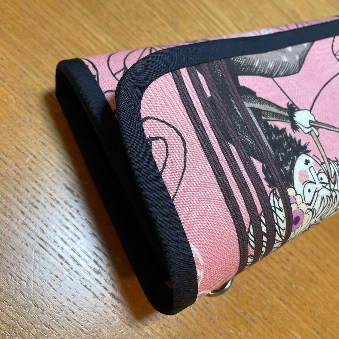 長財布　やりくり財布　ハンドメイド　アレキサンダーヘンリー