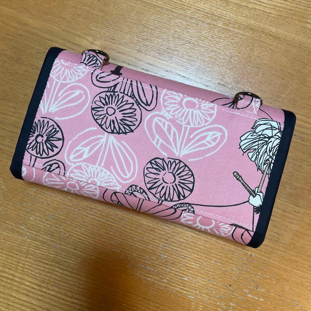 長財布　やりくり財布　ハンドメイド　アレキサンダーヘンリー