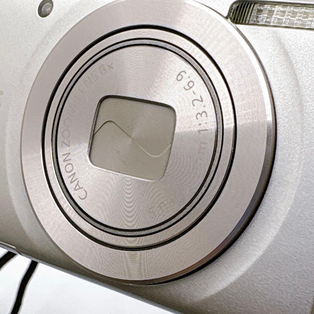 ☆極美品☆【Canon】IXY 200 シルバー コンデジ カメラ バッテリー付