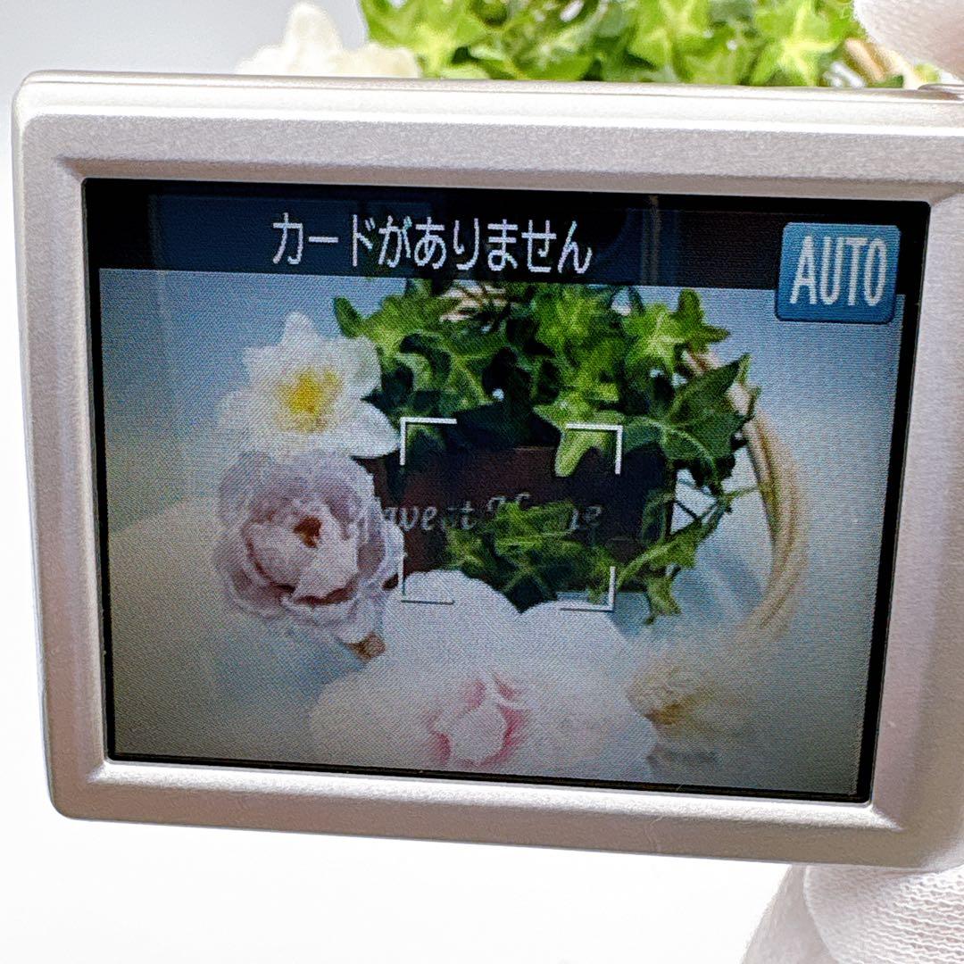 ☆極美品☆【Canon】IXY 200 シルバー コンデジ カメラ バッテリー付