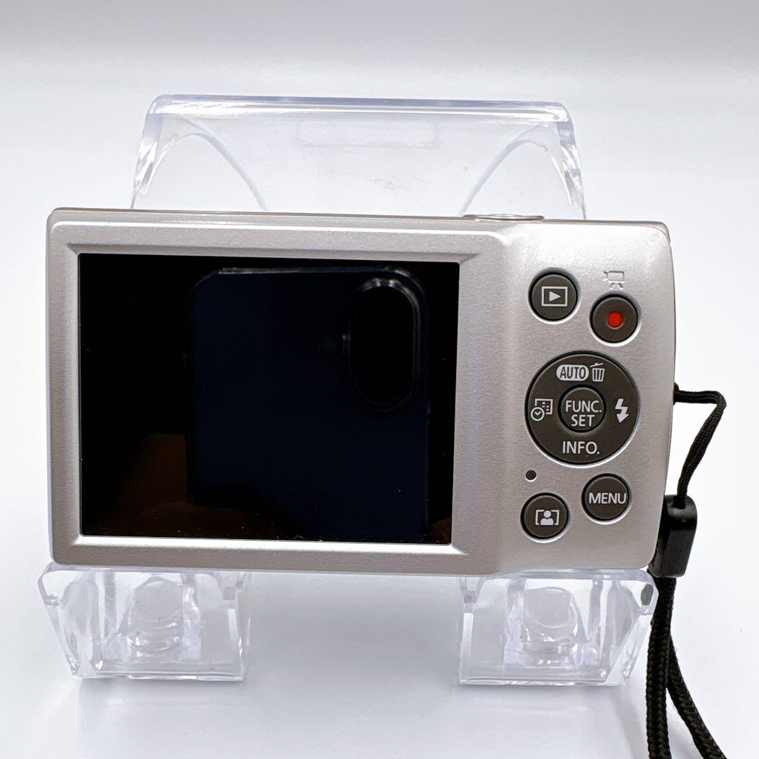 ☆極美品☆【Canon】IXY 200 シルバー コンデジ カメラ バッテリー付