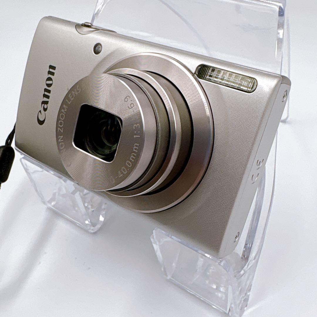 ☆極美品☆【Canon】IXY 200 シルバー コンデジ カメラ バッテリー付