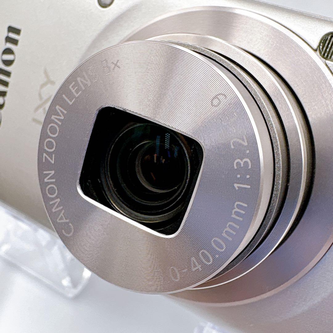 ☆極美品☆【Canon】IXY 200 シルバー コンデジ カメラ バッテリー付