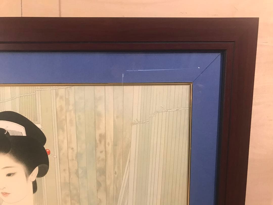 るみさま専用　志村立美「木場(Ⅰ)」シルクスクリーン　サイン・作品証明シール有り