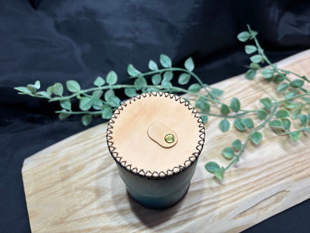 電子タバコ用　革製灰皿